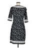 Max Studio Graphic Black Casual Dress Size M - photo 2