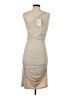 DKNY Solid Tan Cocktail Dress Size 4 - photo 2