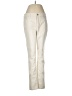 St. John's Bay Metallic Ivory Jeans Size 8 - photo 1