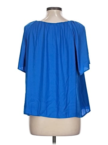 Ann Taylor Short Sleeve Blouse (view 2)