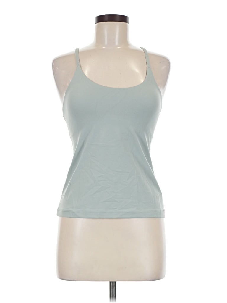 Athleta Tank Top Teal Halter Neckline Tops
