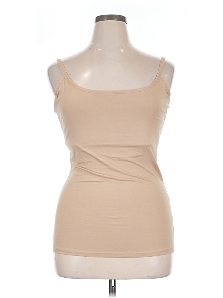 Pre-owned Pact Tank Top Tan Strapless Neckline Tops