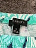 Talbots Graphic Teal Short Sleeve Blouse Size S - photo 7