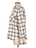 J.Crew 100% Cotton Plaid Ivory Long Sleeve Blouse Size 12 - photo 5