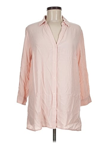 J.Jill 3/4 Sleeve Button-Down Shirt (view 1)