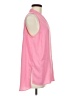 Gibson Latimer 100% Polyester Pink Sleeveless Blouse Size M - photo 4