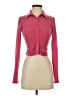 Reformation Pink Long Sleeve Blouse Size S - photo 1