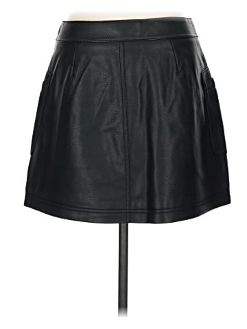 Free People Faux Leather Skirt (view 2)