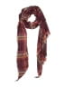 Mixit 100% Polyester Plaid Burgundy Scarf One size - photo 1