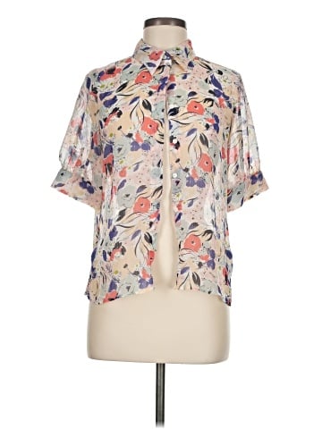 Chaps Short Sleeve Blouse (view 1)