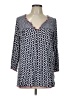 Boden Blue 3/4 Sleeve Blouse Size 12 - photo 1