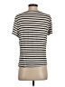 Green Envelope Stripes Ivory Short Sleeve T-Shirt Size S - photo 2