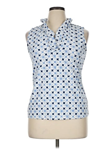 J. McLaughlin Sleeveless Button-Down Shirt (view 1)
