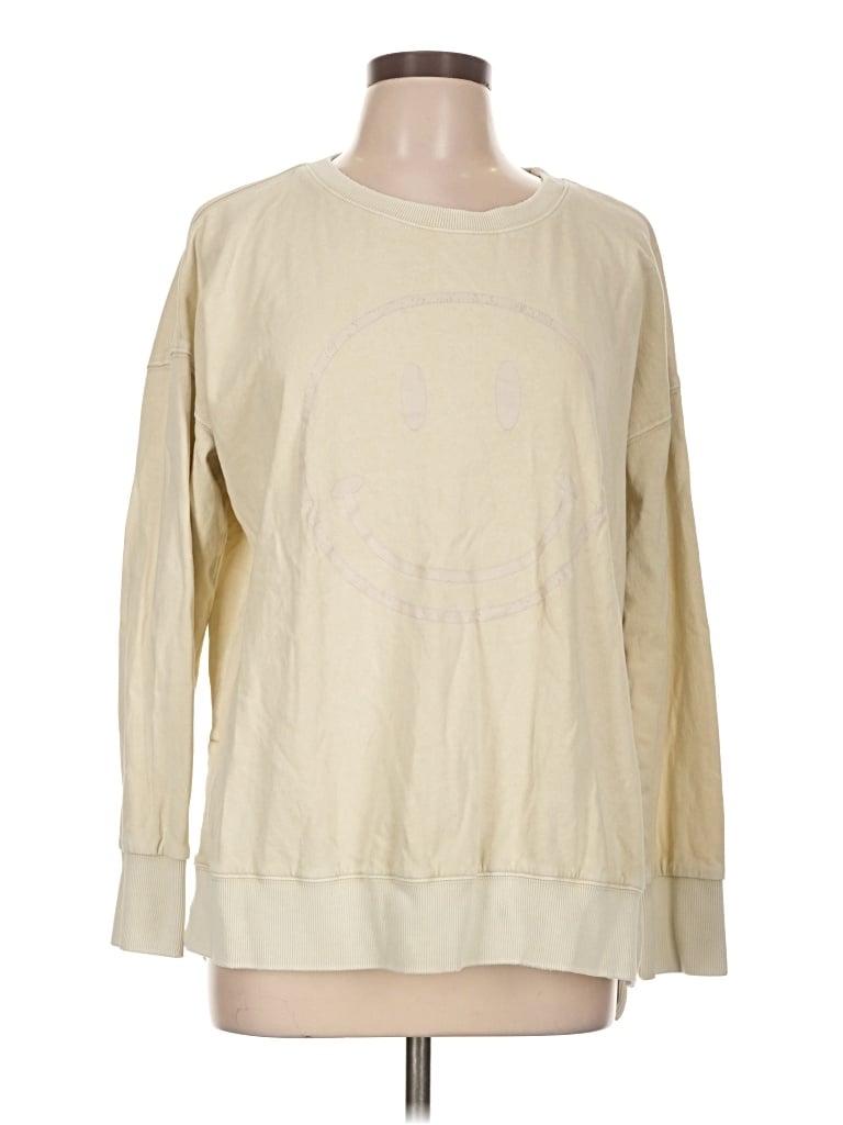 Pre-owned Three Bird Nest Sweatshirt In Ivory