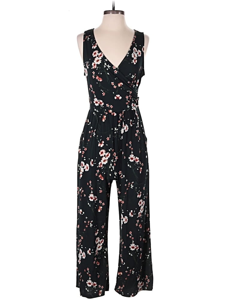 Pre-owned Kaileigh Jumpsuit In Black