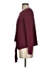 Deletta Burgundy Long Sleeve Top Size S - photo 5