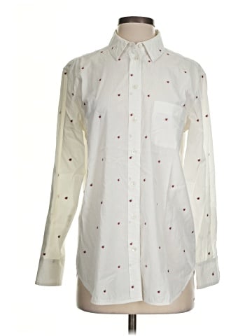 Equipment Long Sleeve Button-Down Shirt (view 1)