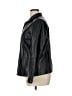 Nine West 100% Leather Black Leather Jacket Size 1X - photo 5