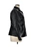 Nine West 100% Leather Black Leather Jacket Size 1X - photo 4