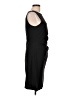 Theory Solid Black Cocktail Dress Size 10 - photo 4