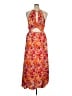 Shein Floral Orange Casual Dress Size 1X - photo 2
