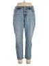 Old Navy Solid Blue Jeans Size 14 - photo 1