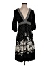 BCBGMAXAZRIA Print Black Casual Dress Size S - photo 1