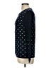 Tommy Hilfiger 100% Cotton Polka Dots Black Pullover Sweater Size L - photo 5