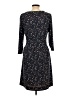 Max Studio Floral Black Casual Dress Size L (estimated) - photo 2