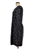Max Studio Floral Black Casual Dress Size L (estimated) - photo 5