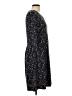 Max Studio Floral Black Casual Dress Size L (estimated) - photo 4