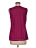 Dana Buchman 100% Polyester Burgundy Sleeveless Top Size M - photo 2