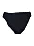 Mainstream Solid Black Swimsuit Bottoms Size 10 - photo 2