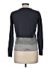 Peserico Gray Silk Pullover Sweater Size 8 (44) - photo 2