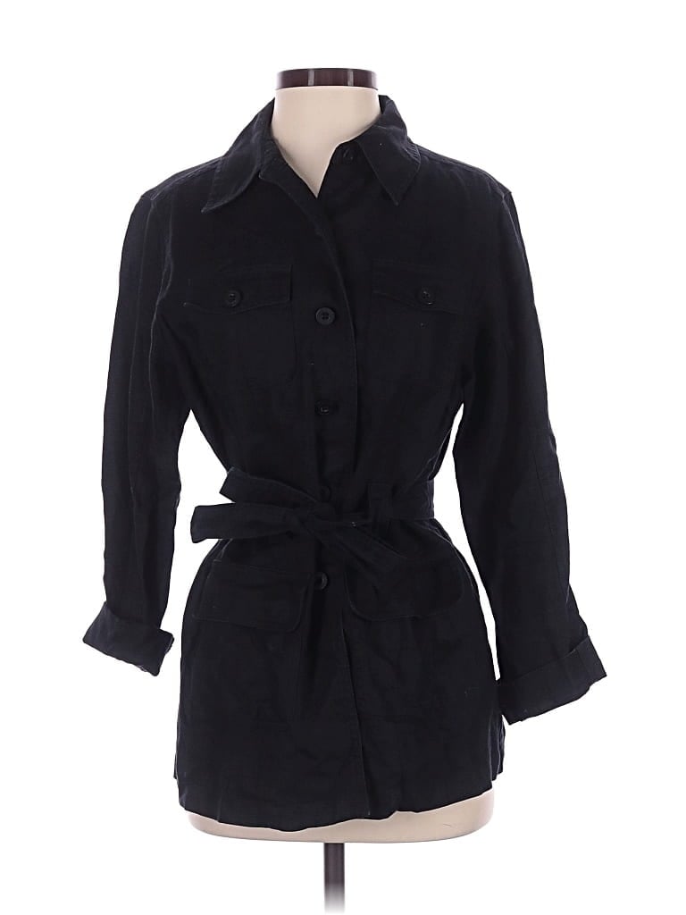 Pre-owned Relativity Trenchcoat In Black