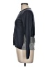 Peserico Gray Silk Pullover Sweater Size 8 (44) - photo 5