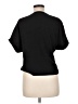 Zara W&B Collection Black Short Sleeve Top Size M - photo 2