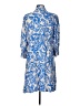 CAbi Paisley Blue Casual Dress Size L - photo 2