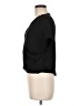 Zara W&B Collection Black Short Sleeve Top Size M - photo 5