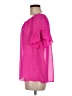 Milly 100% Polyester Pink Short Sleeve Blouse Size M - photo 5