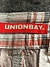 Unionbay 100% Cotton Plaid Gray Cargo Shorts Size 11 - photo 3