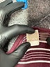 Roxy Stripes Burgundy Casual Dress Size S - photo 7