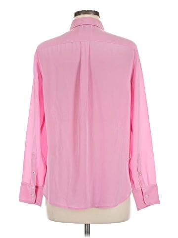 J.Crew Long Sleeve Silk Top (view 2)
