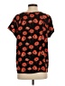 CAbi 100% Polyester Black Short Sleeve Blouse Size S - photo 2