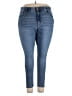 Ava & Viv Solid Blue Jeans Size 22 - photo 1