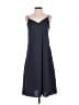 Uniqlo 100% Polyester Solid Gray Casual Dress Size XS - photo 1