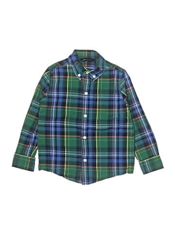 Janie and Jack Long Sleeve Button-Down Shirt (view 1)