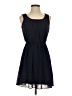 Iz Byer 100% Polyester Solid Blue Casual Dress Size XS - photo 1