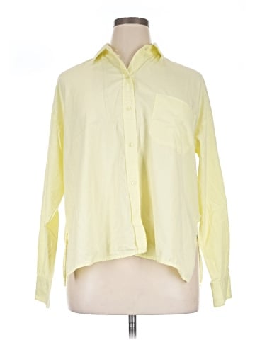 Vince. Long Sleeve Button-Down Shirt (view 1)