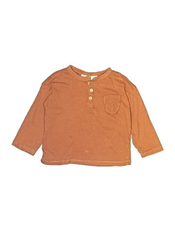 Zara Long Sleeve Henley (view 1)